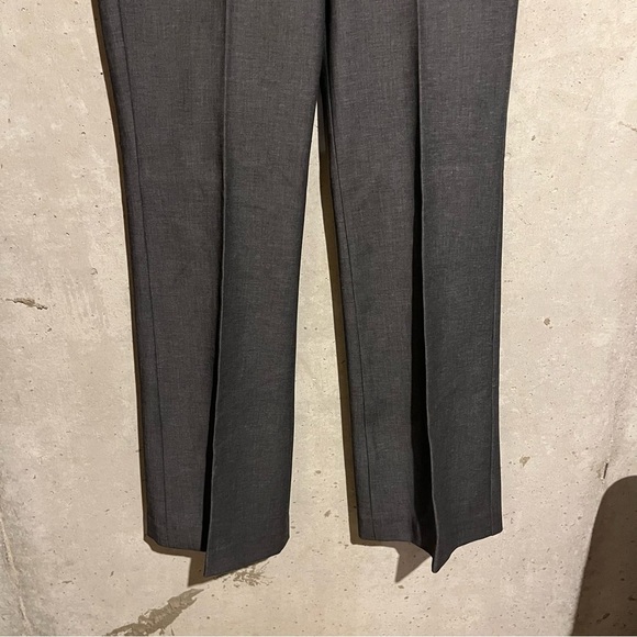 Express Editor Pants 6R Flare Legs Low Rise Gray Business Career - Picture 3 of 10